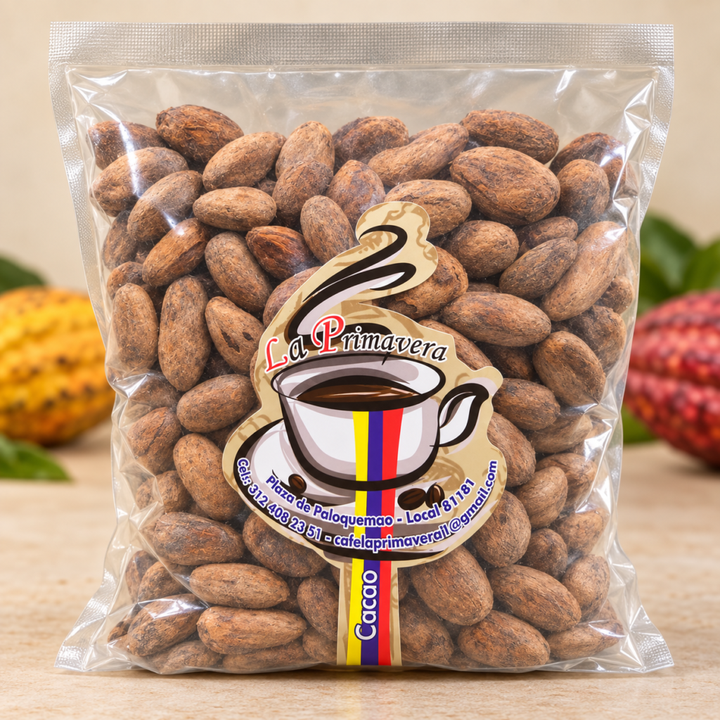 Cacao 100% en pepa – 500 g