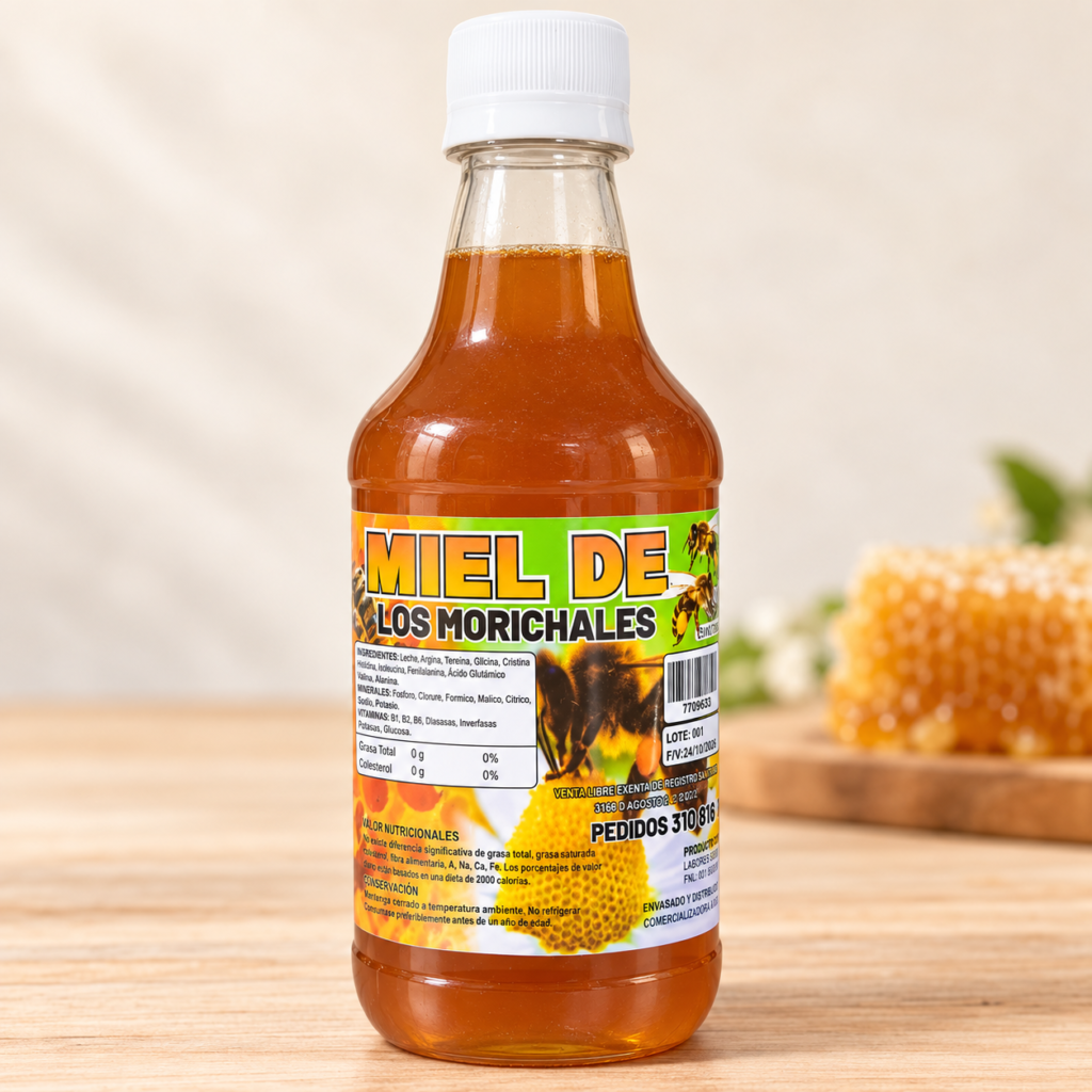 Miel natural – botella de 700 ml